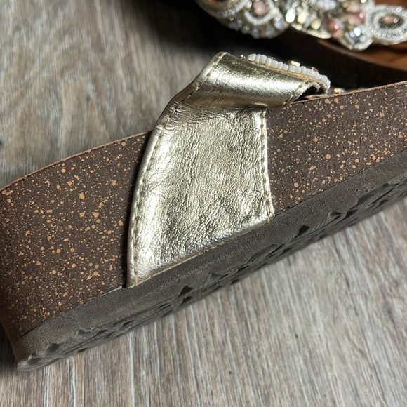 Frida Sparkly Sandals Size 8 - Picture 10 of 11